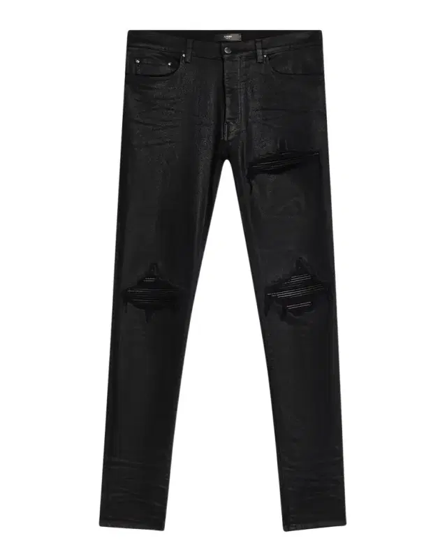 Men 's MX1 Waxed Skinny Jeans