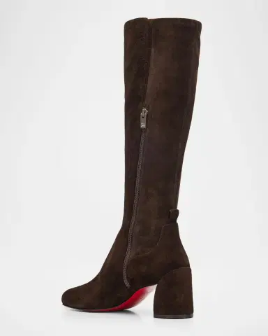 Christian Louboutin 55mm Jane Botta Suede Knee-High Boots | Thumbnail 4