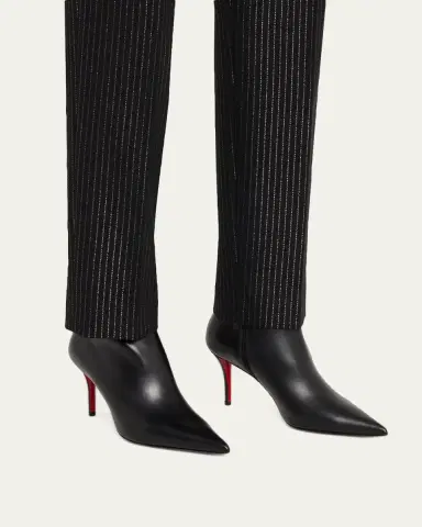 Christian Louboutin 80mm Miss Z Leather Booties | Thumbnail 6 Christian Louboutin 80mm Miss Z Leather Booties | Thumbnail 6