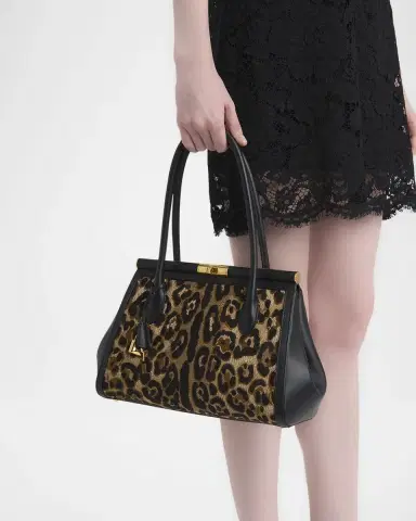 Dolce & Gabbana Marlene Leopard Everyday Bag | Thumbnail 2 Dolce & Gabbana Marlene Leopard Everyday Bag | Thumbnail 2