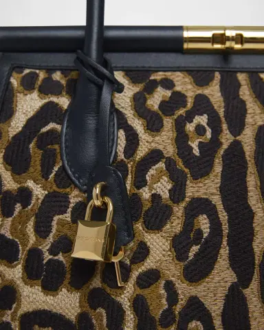 Dolce & Gabbana Marlene Leopard Everyday Bag | Thumbnail 6 Dolce & Gabbana Marlene Leopard Everyday Bag | Thumbnail 6