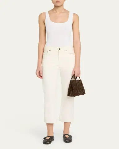 Alaïa Mina 20 Top-Handle Bag in Perforated Suede | Thumbnail 5 Alaïa Mina 20 Top-Handle Bag in Perforated Suede | Thumbnail 5