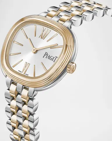 Piaget 29mm Steel and 18K Rose Gold Sixtie Watch | Thumbnail 3 Piaget 29mm Steel and 18K Rose Gold Sixtie Watch | Thumbnail 3