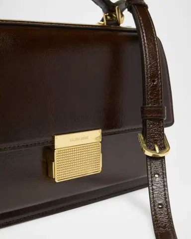 Golden Goose Venezia Flap Leather Crossbody Bag | Thumbnail 6