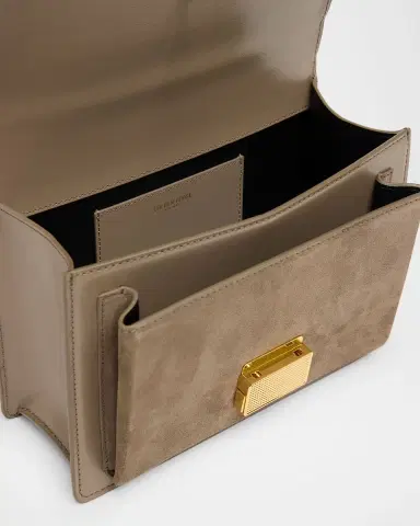 Golden Goose Venezia Flap Leather Crossbody Bag | Thumbnail 4