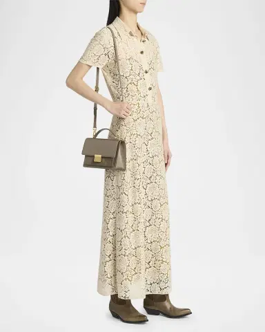 Golden Goose Venezia Flap Leather Crossbody Bag | Thumbnail 5