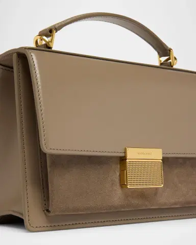 Golden Goose Venezia Flap Leather Crossbody Bag | Thumbnail 6