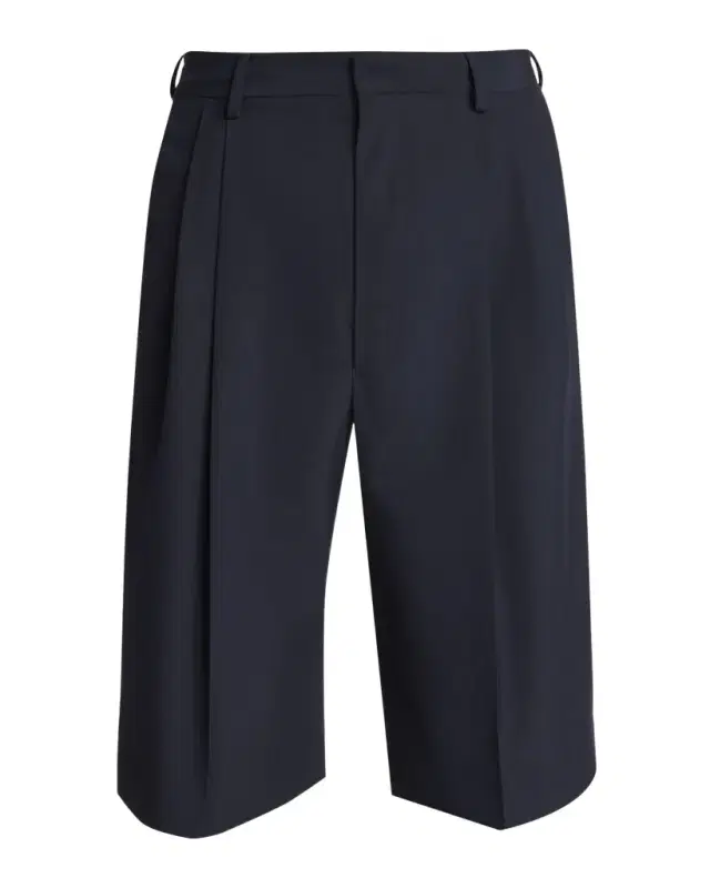 Men's Panrom Relaxed Fit Double-Pleated Shorts