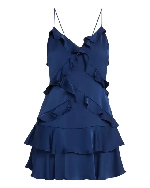 Ramy Brook Maria Ruffle Mini Dress