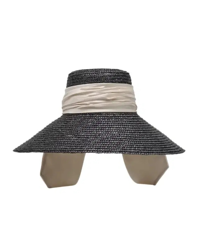 Eugenia Kim Mirabel Bow Straw Beach Hat