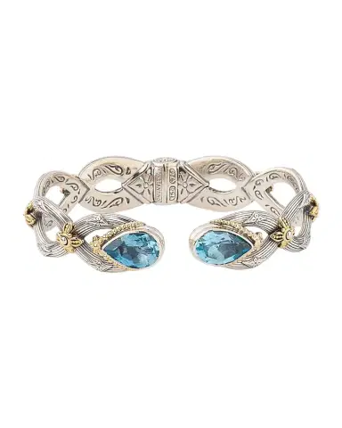 Konstantino Kyma Sky Blue Topaz Cuff Bracelet | Thumbnail 1 Konstantino Kyma Sky Blue Topaz Cuff Bracelet | Thumbnail 1