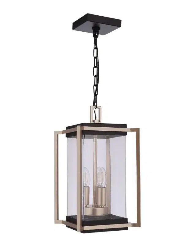 Ellington Metalwork 17" 3-Light Outdoor Pendant Chandelier