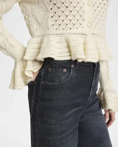Chloé High-Rise Wide-Leg Palazzo Jeans | Thumbnail 5