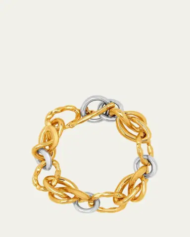 Oscar de la Renta Twisted Knot Chain Bracelet | Thumbnail 2 Oscar de la Renta Twisted Knot Chain Bracelet | Thumbnail 2