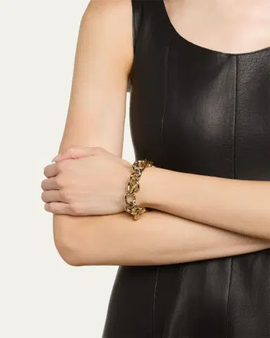 Oscar de la Renta Twisted Knot Chain Bracelet | Thumbnail 3 Oscar de la Renta Twisted Knot Chain Bracelet | Thumbnail 3