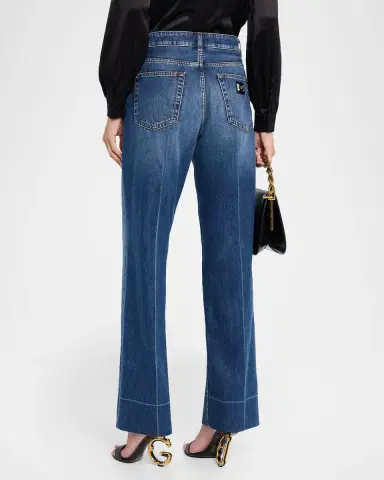 Dolce & Gabbana Orta Straight-Leg Jeans | Thumbnail 3 Dolce & Gabbana Orta Straight-Leg Jeans | Thumbnail 3