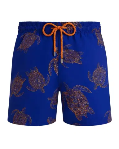 Vilebrequin Men's Tortues Galuchat Swim Trunks | Thumbnail 1 Vilebrequin Men's Tortues Galuchat Swim Trunks | Thumbnail 1