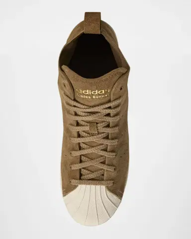 adidas x Wales Bonner x Wales Bonner Men 's Superstar Suede High-Top Sneakers | Thumbnail 5