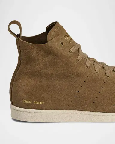 adidas x Wales Bonner x Wales Bonner Men 's Superstar Suede High-Top Sneakers | Thumbnail 6