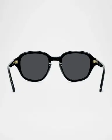 Loewe Men's Slim Acetate Square Sunglasses | Thumbnail 4 Loewe Men's Slim Acetate Square Sunglasses | Thumbnail 4