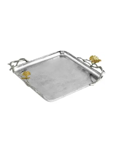 Michael Aram Butterfly Ginkgo Luxe Matzah Plate | Thumbnail 1