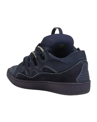 Lanvin Men's Curb Napa Leather Low-Top Sneakers | Thumbnail 1 Lanvin Men's Curb Napa Leather Low-Top Sneakers | Thumbnail 1