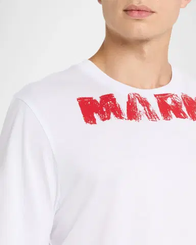 Marni Men's Spray Paint Logo Graphic T-Shirt | Thumbnail 5 Marni Men's Spray Paint Logo Graphic T-Shirt | Thumbnail 5