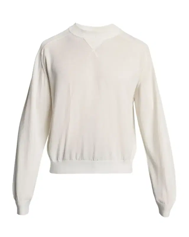 Jacquemus Men 's Brode Embroidered Logo Crewneck Sweater