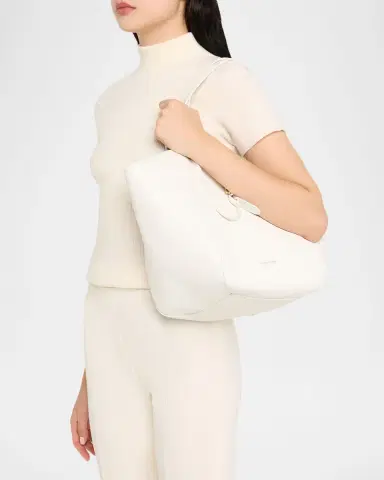 Giorgio Armani Pebble Leather Tote Bag | Thumbnail 2