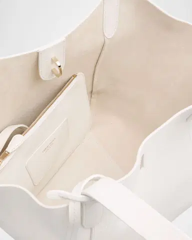 Giorgio Armani Pebble Leather Tote Bag | Thumbnail 4