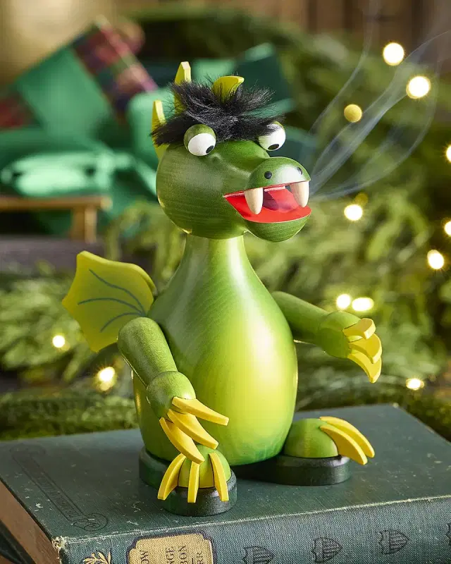 Ulbricht Small Green Dragon Figurine