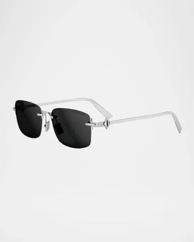 Dior Men's CD Diamond S11U Rectangle Sunglasses | Thumbnail 3 Dior Men's CD Diamond S11U Rectangle Sunglasses | Thumbnail 3