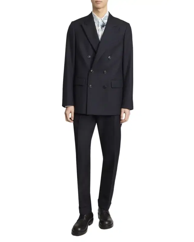 Men's Buforden Double-Breasted Wool Jacket