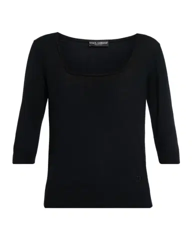 Dolce & Gabbana Scoop-Neck Cashmere Sweater | Thumbnail 1