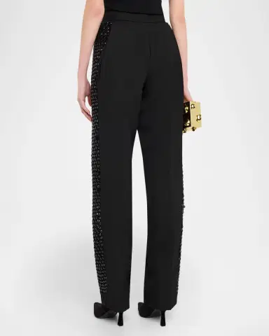 Diotima Crystal Tosh Crystal-Embellished Trousers | Thumbnail 3 Diotima Crystal Tosh Crystal-Embellished Trousers | Thumbnail 3