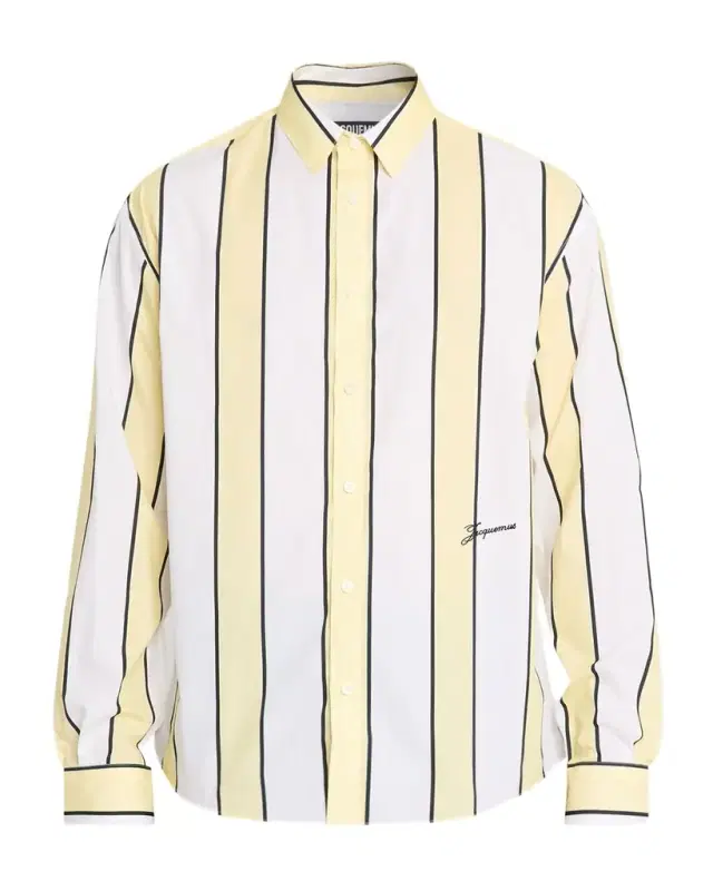 Men 's Simon Stripe Cotton Sport Shirt