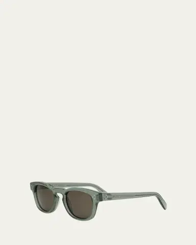 Celine Men's Acetate Round Sunglasses | Thumbnail 2