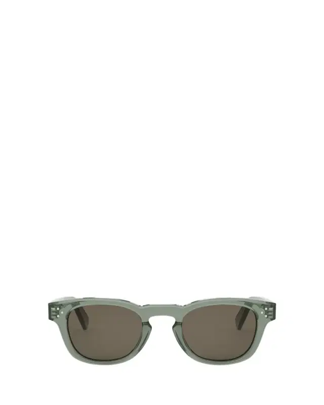 CELINE Men's Acetate Round Sunglasses
