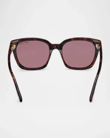 Tom Ford Haylay Acetate Rectangle Sunglasses | Thumbnail 5 Tom Ford Haylay Acetate Rectangle Sunglasses | Thumbnail 5