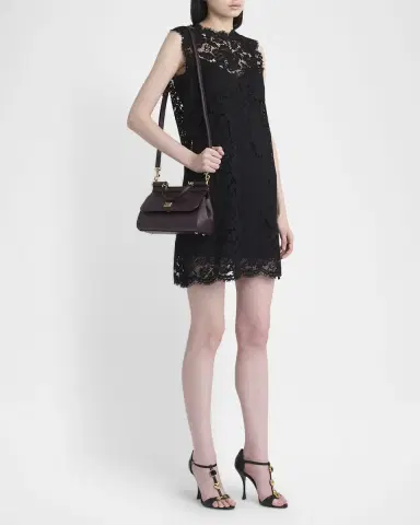 Dolce & Gabbana Sicily Leather Top-Handle Bag | Thumbnail 5