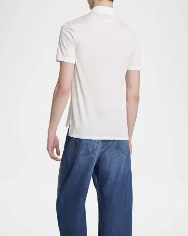 Givenchy Men's Cotton Piqué Polo Shirt | Thumbnail 2