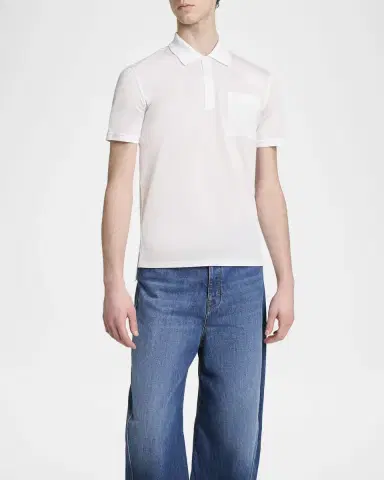 Givenchy Men's Cotton Piqué Polo Shirt | Thumbnail 3