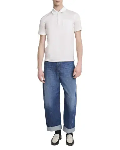 Givenchy Men's Cotton Piqué Polo Shirt | Thumbnail 1