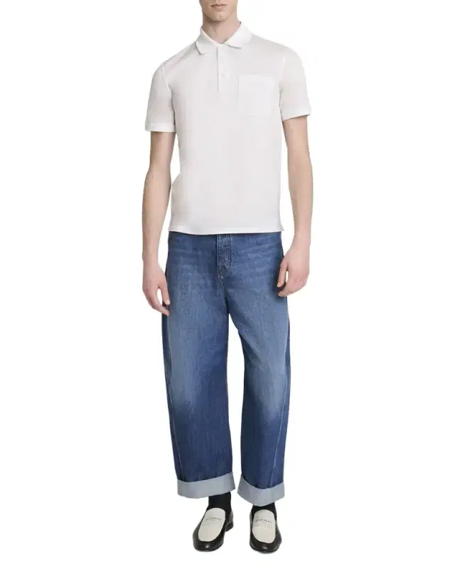 Givenchy Men 's Cotton Piqué Polo Shirt