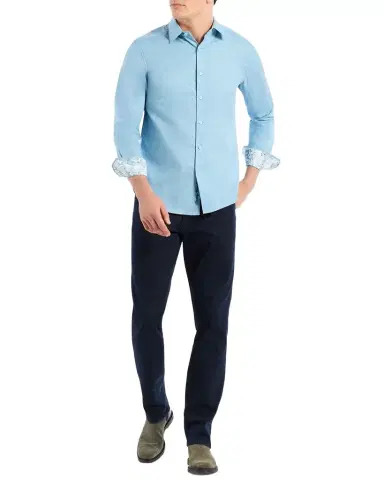 Robert Graham Men's Odyssey Jacquard Stretch Sport Shirt | Thumbnail 1 Robert Graham Men's Odyssey Jacquard Stretch Sport Shirt | Thumbnail 1