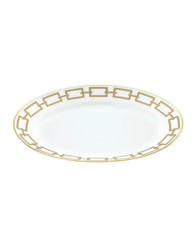 GINORI 1735 Catene Cachemire Oval Flat Platter