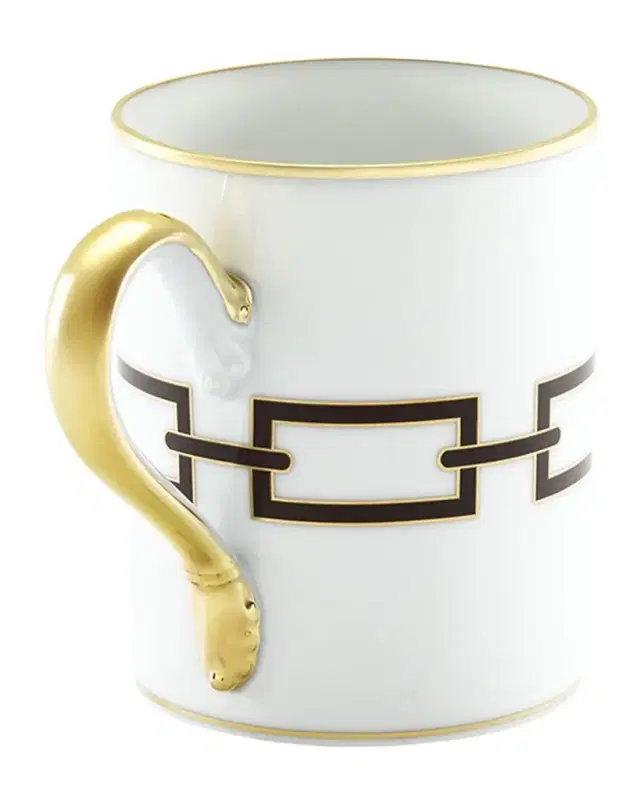 GINORI 1735 Catene Ebano Mug, 12.85 oz.
