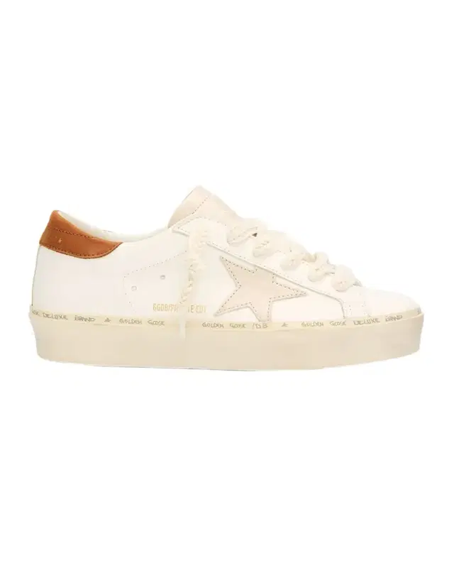 Hi-Star Leather Low-Top Sneakers
