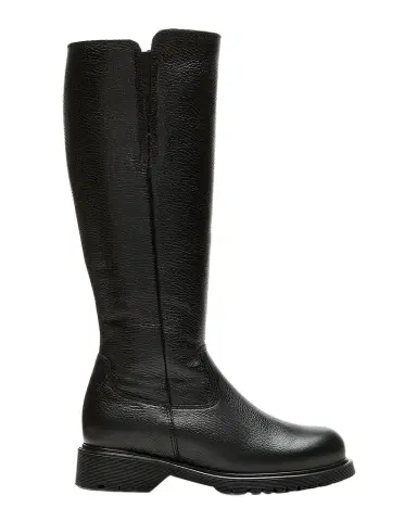 La Canadienne Harry Shearling-Lined Pebbled Leather Knee-High Boots | Thumbnail 1