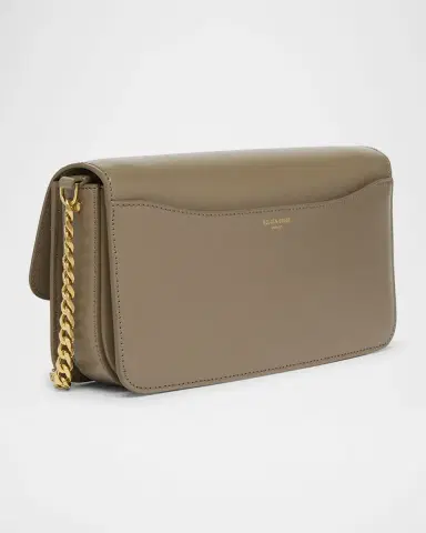 Golden Goose Gioia Flap Leather Shoulder Bag | Thumbnail 3